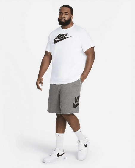 Футболки чоловічі Nike NSW Tee Icon Futura AR5004-101 фото 4 — інтернет-магазин Tapok