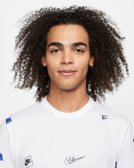 Мужские футболки Nike M Nsw 12 Mo Logo Aop Tee DN5246-100 фото 3 — интернет-магазин Tapok