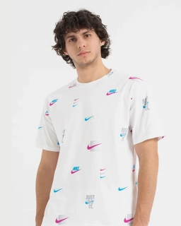 Футболки чоловічі NIKE M NSW TEE M90 12MO LBR AOP DZ2991-100