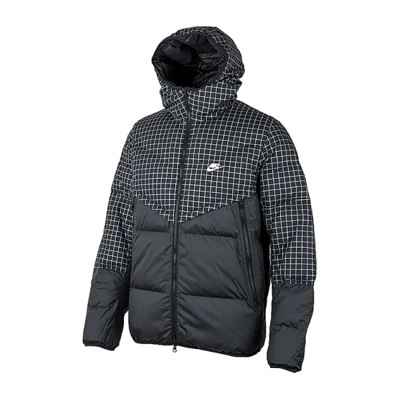 Куртка мужская Nike M NSW SF WINDRUNNER HD JKT AOP DD6963-010 фото 1 — интернет-магазин Tapok