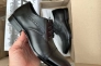 Мужские туфли кожаные весенне-осенние черные Ava 41 Фото 1