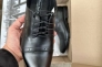 Мужские туфли кожаные весенне-осенние черные Ava 41 Фото 3