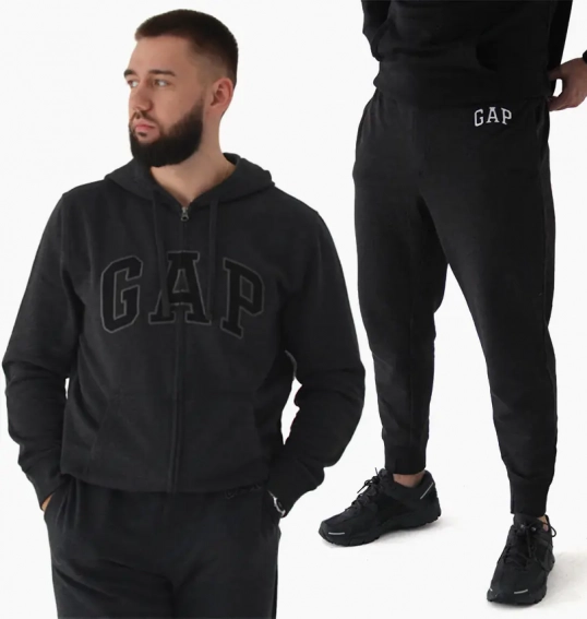 Спортивний костюм Gap Logo Suit Grey 218871801__221236011 фото 1 — інтернет-магазин Tapok