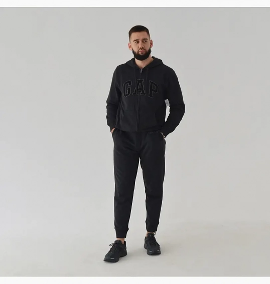 Спортивний костюм Gap Logo Suit Grey 218871801__221236011 фото 3 — інтернет-магазин Tapok