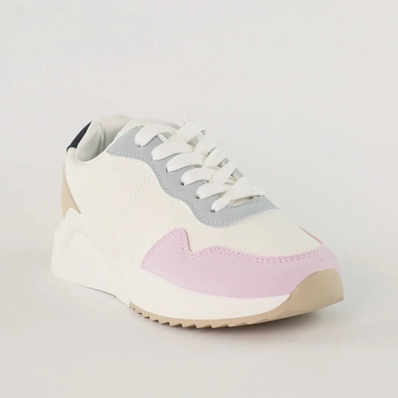 Кросівки жіночі 588140 Білі рожеві фото 2 — інтернет-магазин Tapok
