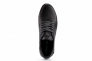 Мужские кроссовки кожаные весенне-осенние черные Milord Olimp низкая подошва Фото 4