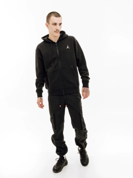 Кофта мужская Jordan Essentials Mens Full-Zip Fleece (FJ7771-010) фото 5 — интернет-магазин Tapok