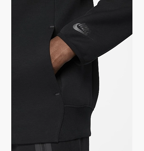 Чоловічий бомбер NIKE M NK TCH FLC N98 JKT FB8008-010 фото 3 — інтернет-магазин Tapok
