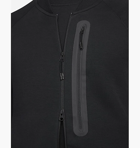 Чоловічий бомбер NIKE M NK TCH FLC N98 JKT FB8008-010 фото 4 — інтернет-магазин Tapok