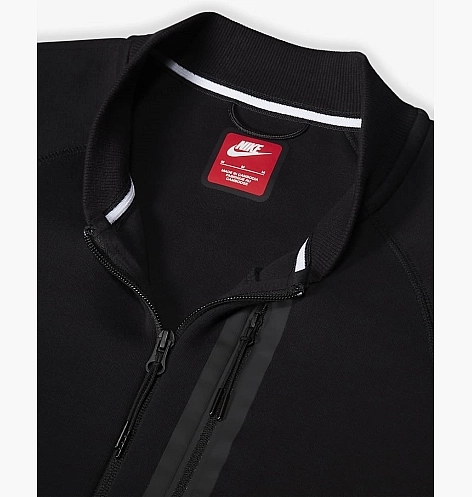 Чоловічий бомбер NIKE M NK TCH FLC N98 JKT FB8008-010 фото 5 — інтернет-магазин Tapok
