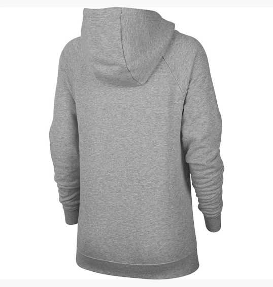 Худые Nike W Essential Fleece Hoodie Grey BV4124-063 фото 6 — интернет-магазин Tapok