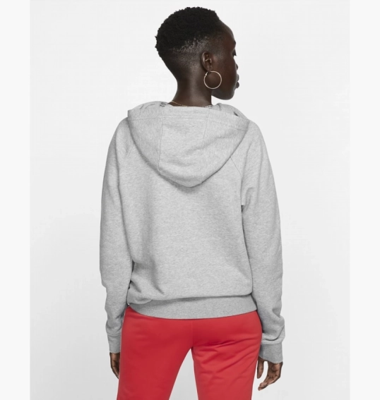 Худые Nike W Essential Fleece Hoodie Grey BV4124-063 фото 8 — интернет-магазин Tapok