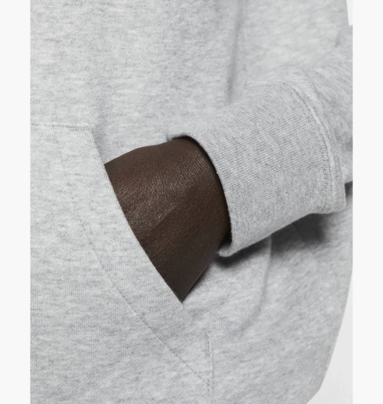 Худые Nike W Essential Fleece Hoodie Grey BV4124-063 фото 11 — интернет-магазин Tapok