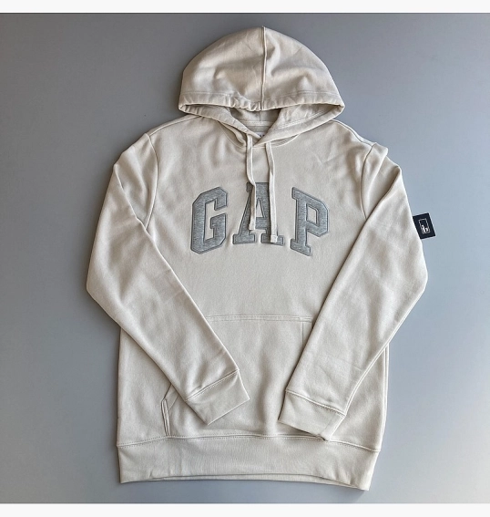 Худые Gap Logo Hoodie Unbleached White 546844321 фото 10 — интернет-магазин Tapok