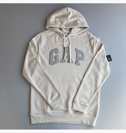 Худые Gap Logo Hoodie Unbleached White 546844321 фото 18 — интернет-магазин Tapok