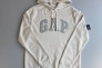 Худые Gap Logo Hoodie Unbleached White 546844321 Фото 18