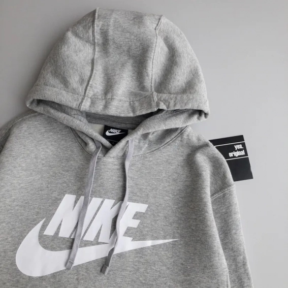 Худые Nike Sportswear Club Fleece Grey BV2973-063 фото 4 — интернет-магазин Tapok