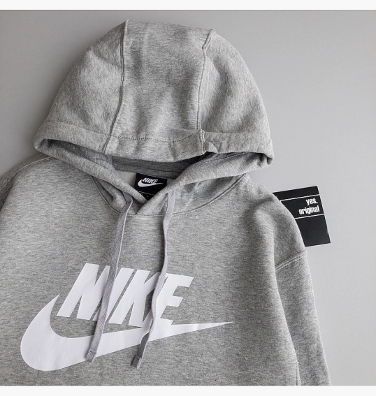 Худые Nike Sportswear Club Fleece Grey BV2973-063 фото 13 — интернет-магазин Tapok