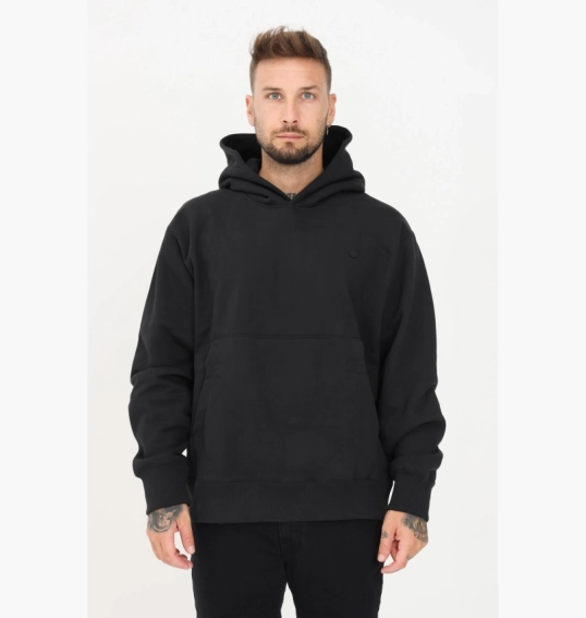 Худі чоловіче Adidas Adicolor Trefoil Pullover Hoodie Black H11377 фото 10 — інтернет-магазин Tapok