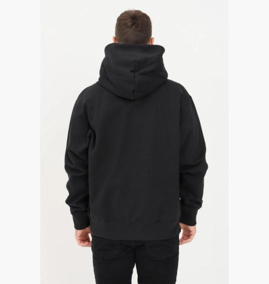 Худі чоловіче Adidas Adicolor Trefoil Pullover Hoodie Black H11377 фото 11 — інтернет-магазин Tapok