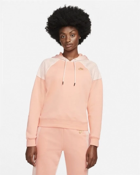 Худі жіноче Nike Serena Design Crew Pink DD3814-693 фото 2 — інтернет-магазин Tapok