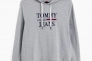 Худые Tommy Hilfiger Logo Hoodie In Grey T1BH0BHZ Фото 1