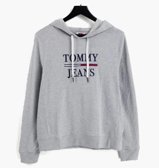 Худые Tommy Hilfiger Logo Hoodie In Grey T1BH0BHZ фото 9 — интернет-магазин Tapok