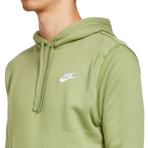 Худые Nike Sportswear Club Fleece Pullover Hoodie Green Bv2654-334 фото 5 — интернет-магазин Tapok