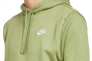 Худые Nike Sportswear Club Fleece Pullover Hoodie Green Bv2654-334 Фото 5