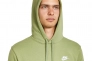 Худі Nike Sportswear Club Fleece Pullover Hoodie Green Bv2654-334 Фото 6