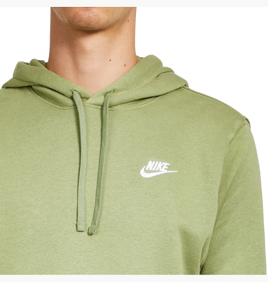 Худые Nike Sportswear Club Fleece Pullover Hoodie Green Bv2654-334 фото 10 — интернет-магазин Tapok