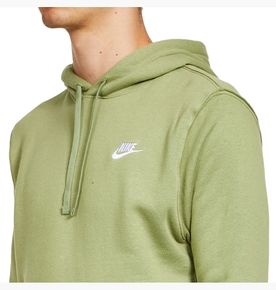 Худые Nike Sportswear Club Fleece Pullover Hoodie Green Bv2654-334 фото 11 — интернет-магазин Tapok