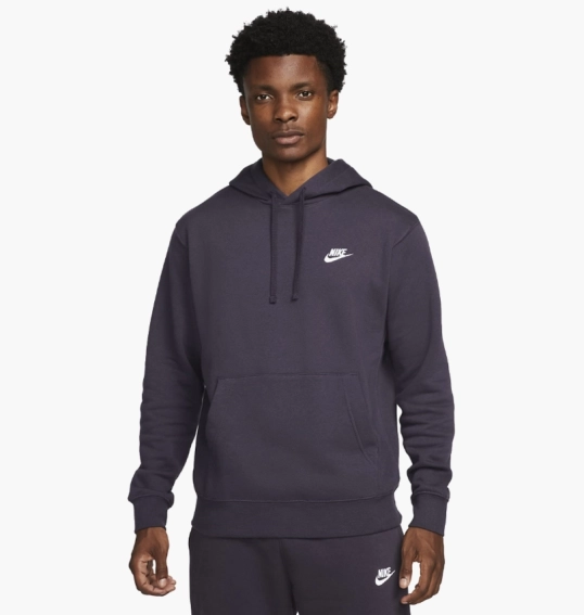 Худі чоловіче Nike Sportswear Club Fleece Violet Bv2654-540 фото 9 — інтернет-магазин Tapok