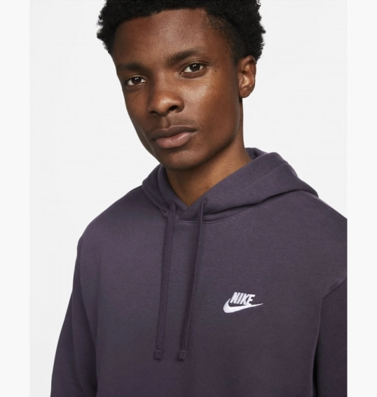 Худі чоловіче Nike Sportswear Club Fleece Violet Bv2654-540 фото 12 — інтернет-магазин Tapok
