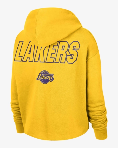 Худі Nike Los Angeles Lakers Courtside Yellow Dn4735-728 фото 2 — інтернет-магазин Tapok