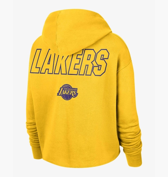 Худі Nike Los Angeles Lakers Courtside Yellow Dn4735-728 фото 4 — інтернет-магазин Tapok