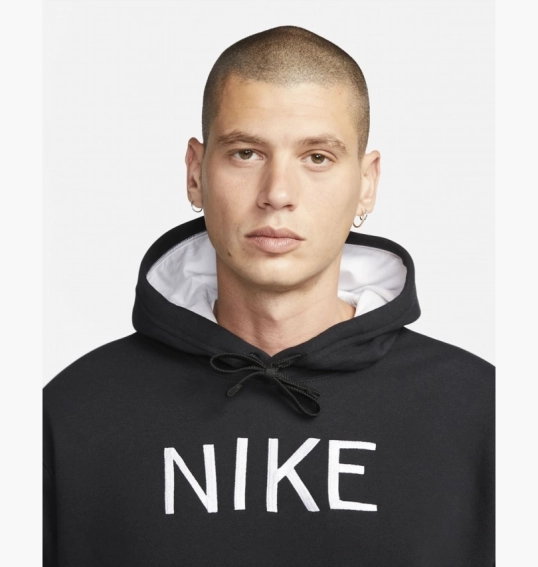 Худі чоловіче Nike M Nsw Hbr-C Bb Po Hoodie Black Dq4020-010 фото 13 — інтернет-магазин Tapok