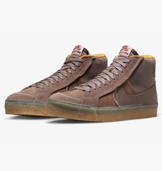 Кроссовки Nike Sb Zoom Blazer Mid Premium Plus Brown Dv5468-200 фото 12 — интернет-магазин Tapok