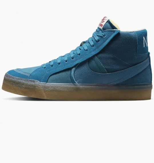 Кросівки Nike Sb Zoom Blazer Mid Premium Plus Blue Dv5468-300 фото 1 — інтернет-магазин Tapok