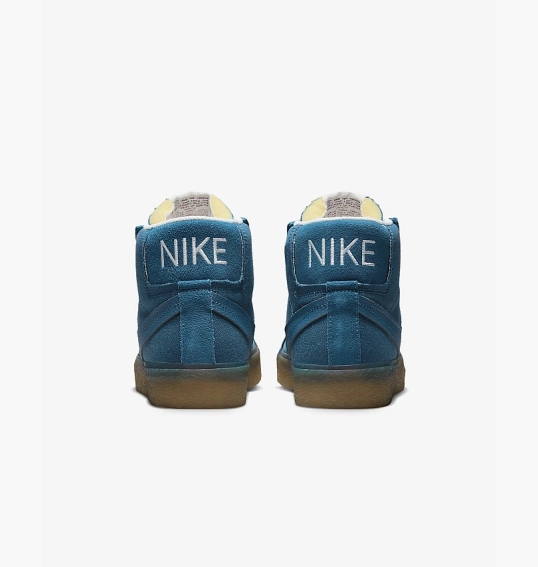 Кросівки Nike Sb Zoom Blazer Mid Premium Plus Blue Dv5468-300 фото 13 — інтернет-магазин Tapok