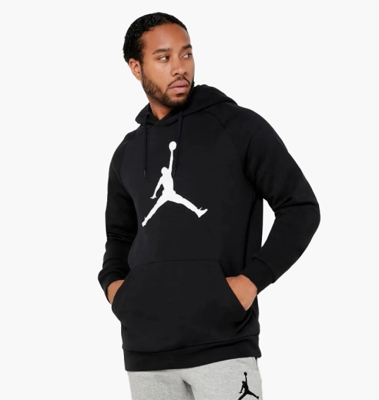 Худі Air Jordan Jumpman Logo Flc Po Black Av3145-010 фото 2 — інтернет-магазин Tapok