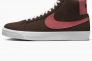 Кроссовки Nike Zoom Blazer Mid Skate Shoes Brown Fd0731-200 Фото 1
