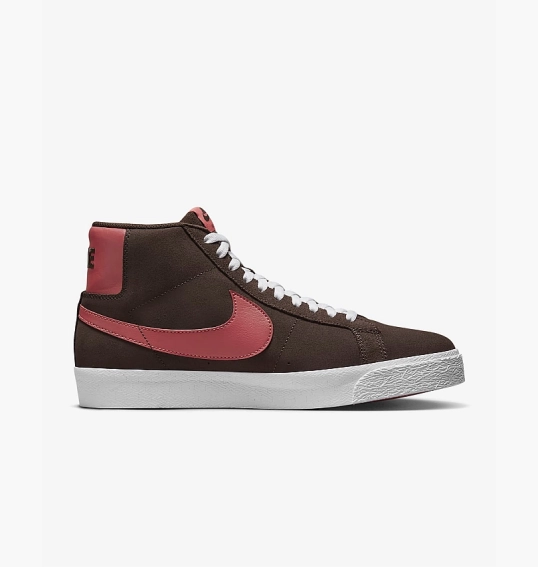 Кроссовки Nike Zoom Blazer Mid Skate Shoes Brown Fd0731-200 фото 10 — интернет-магазин Tapok