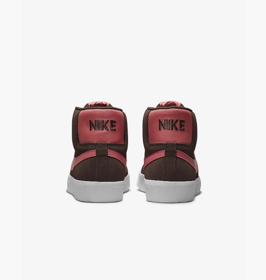 Кроссовки Nike Zoom Blazer Mid Skate Shoes Brown Fd0731-200 фото 13 — интернет-магазин Tapok