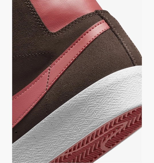 Кроссовки Nike Zoom Blazer Mid Skate Shoes Brown Fd0731-200 фото 15 — интернет-магазин Tapok