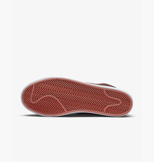 Кроссовки Nike Zoom Blazer Mid Skate Shoes Brown Fd0731-200 фото 16 — интернет-магазин Tapok