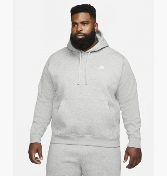 Худі чоловіче Nike NSW Club Crew Grey BV2654-063 фото 16 — інтернет-магазин Tapok