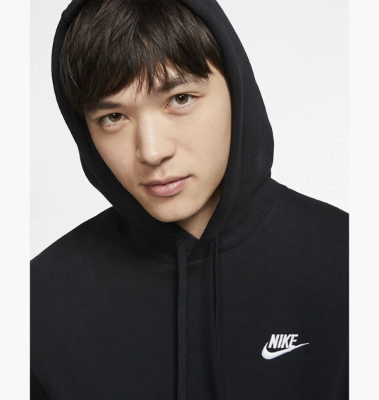 Худі чоловіче Nike NSW Club Crew Black BV2654-010 фото 15 — інтернет-магазин Tapok