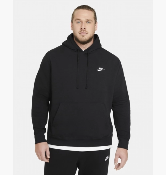 Худі чоловіче Nike NSW Club Crew Black BV2654-010 фото 17 — інтернет-магазин Tapok