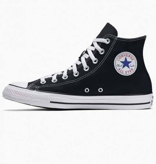 Кеди Converse ALL STAR HI BLACK Black M9160C фото 1 — інтернет-магазин Tapok